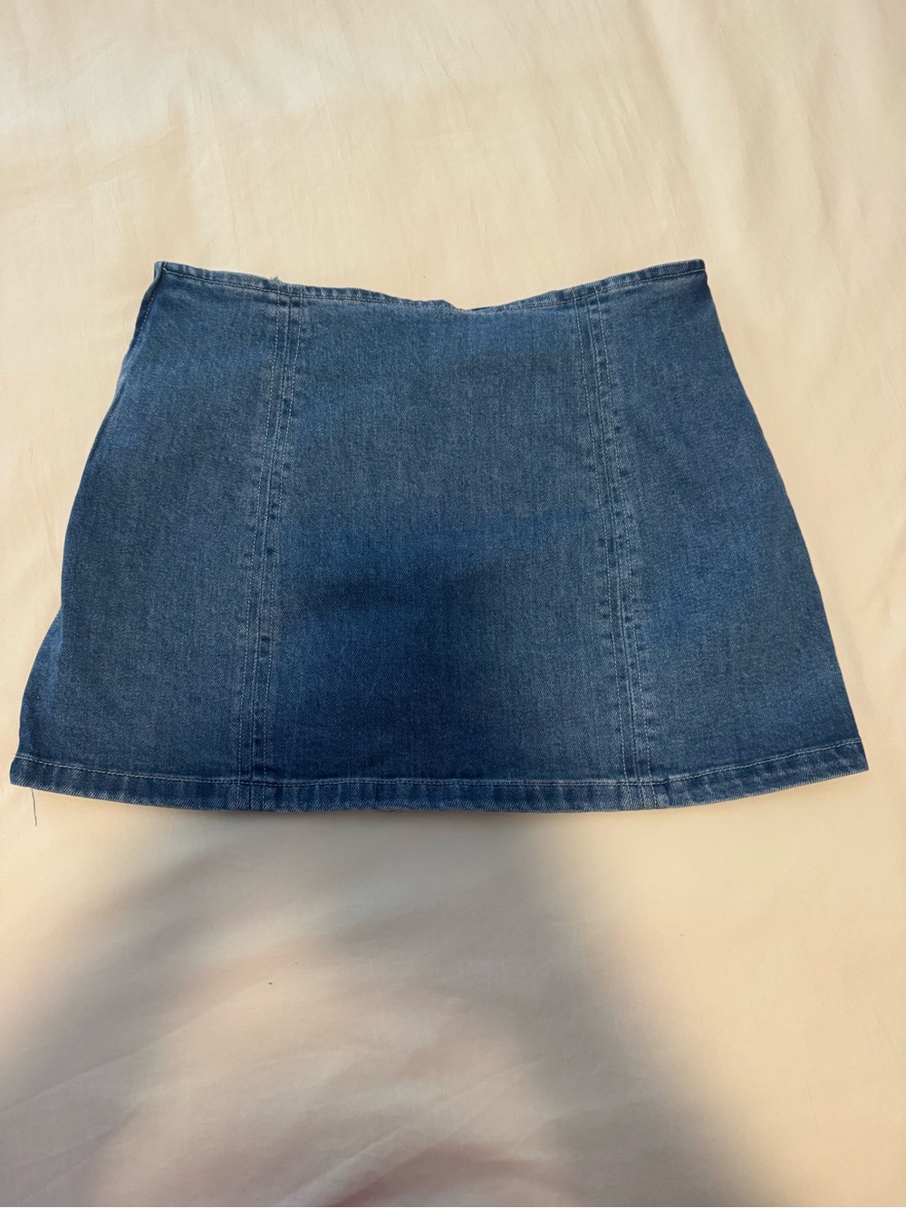 Altar’d State Denim Mini Skirt - Blue